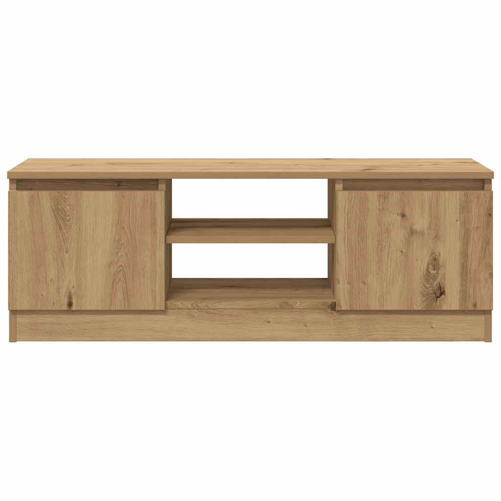 tv-bord 102x30x36 cm konstrueret træ kunsteg