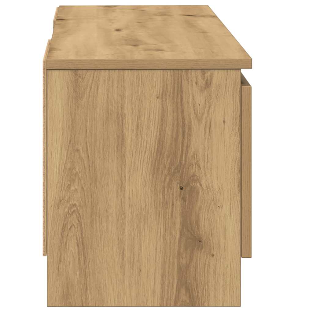 tv-bord 102x30x36 cm konstrueret træ kunsteg