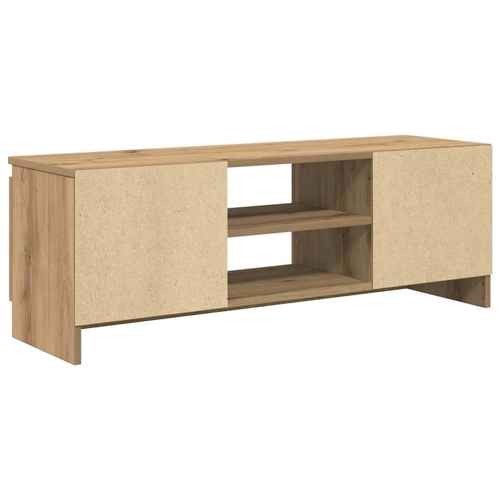 tv-bord 102x30x36 cm konstrueret træ kunsteg