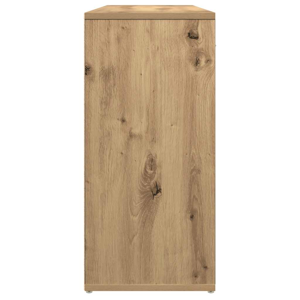 skænk 88x30x64 cm konstrueret træ kunsteg