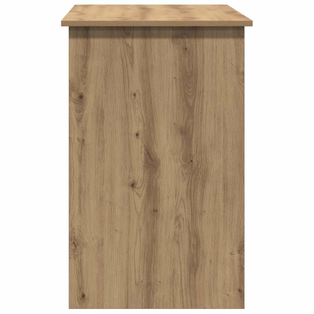 skrivebord 100x50x76 cm konstrueret træ kunsteg