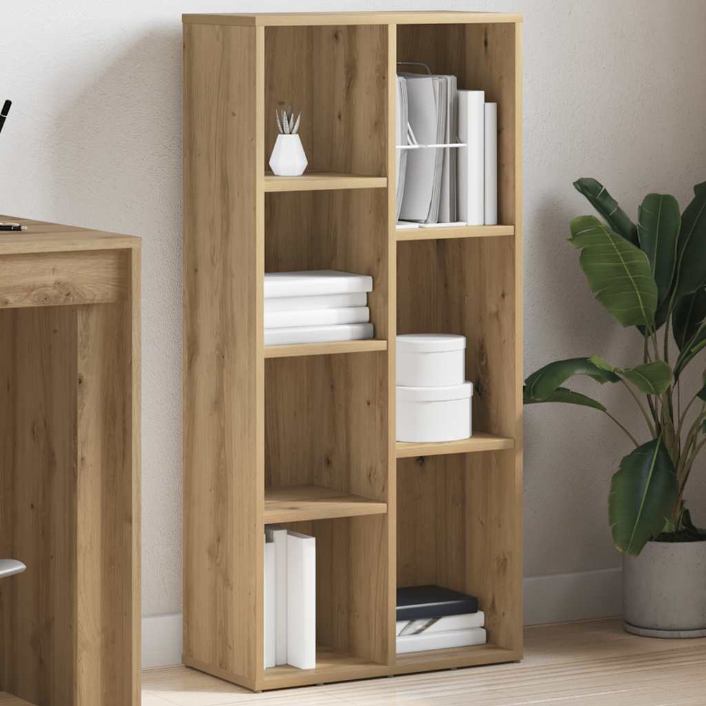 bogskab 50x25x104 cm kunsteg