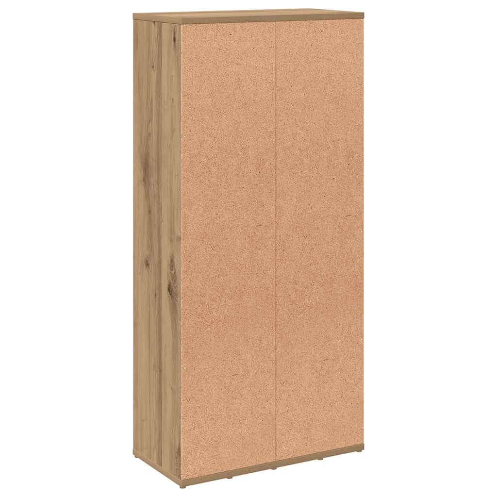 bogskab 50x25x104 cm kunsteg