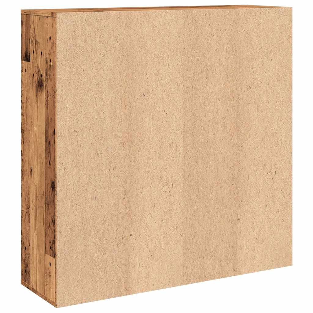 bogreol 98x29x97,5 cm antikt træ