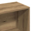 bogreol 60,5x30x90 cm konstrueret træ kunsteg