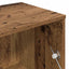 tv-bord 120x34x37 cm konstrueret træ antikt træ