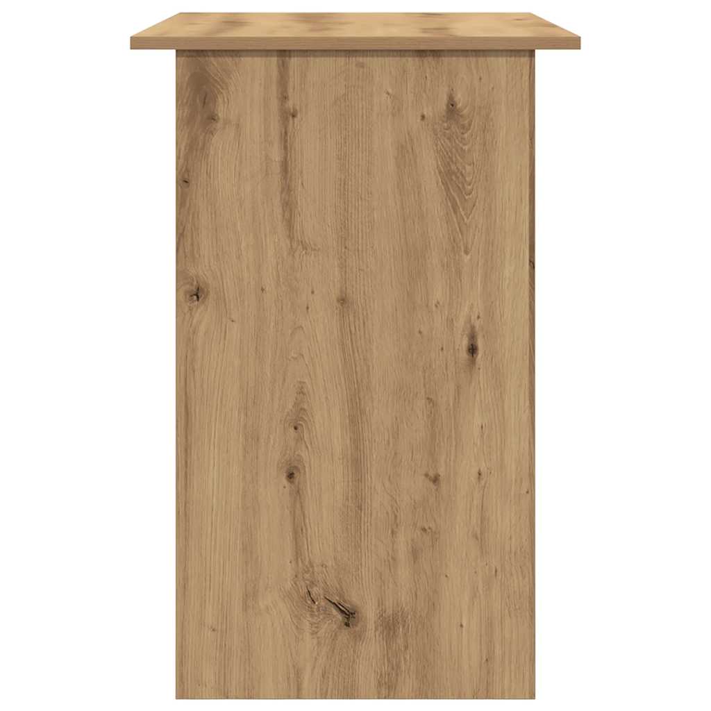 skrivebord 90x50x74 cm konstrueret træ kunsteg
