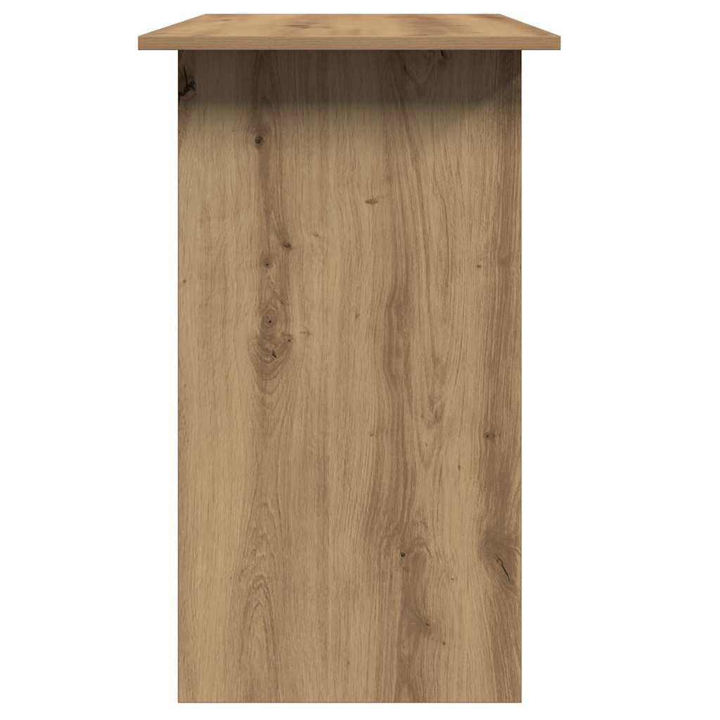 skrivebord 80x45x74 cm konstrueret træ kunsteg