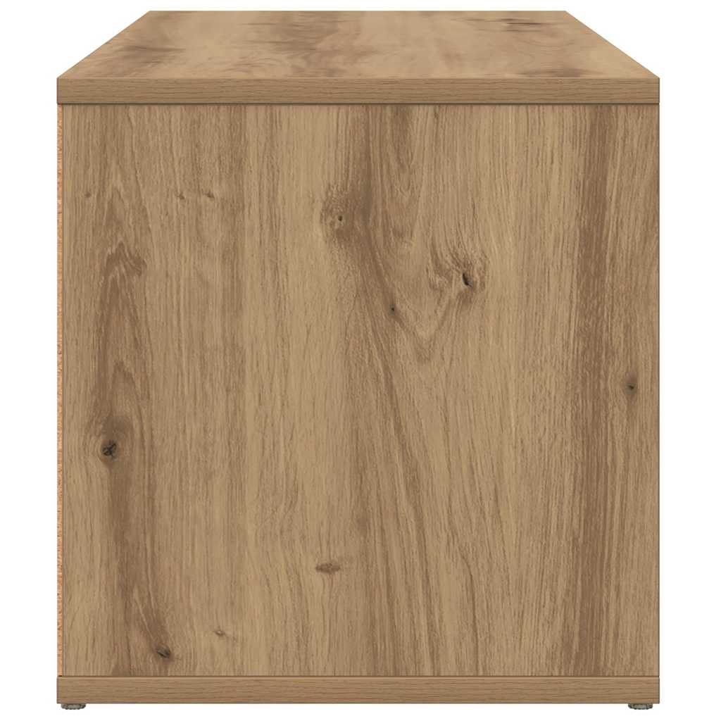 tv-bord 80x34x35,5 cm konstrueret træ kunsteg