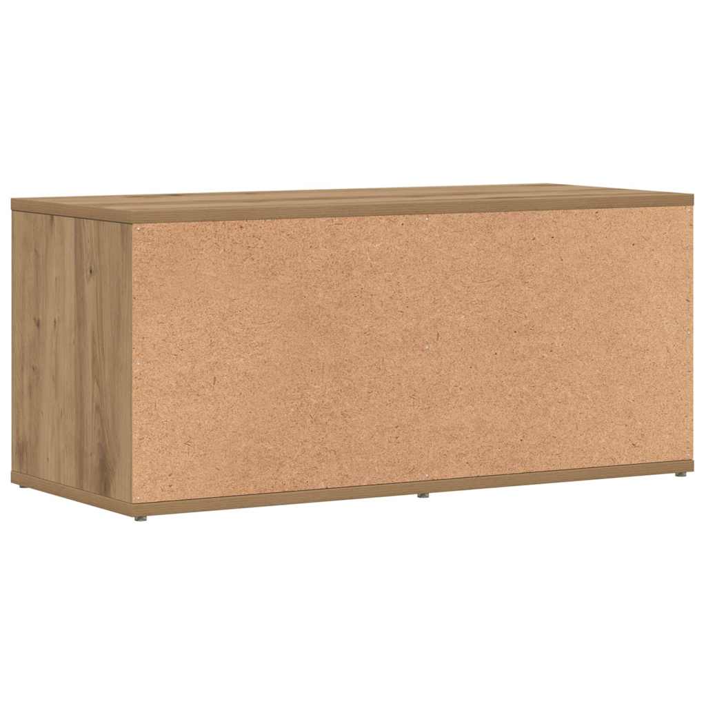 tv-bord 80x34x35,5 cm konstrueret træ kunsteg