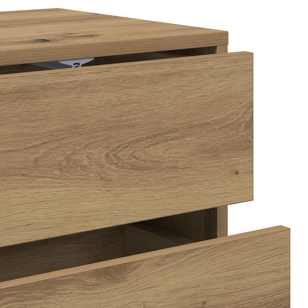 tv-bord 80x34x35,5 cm konstrueret træ kunsteg