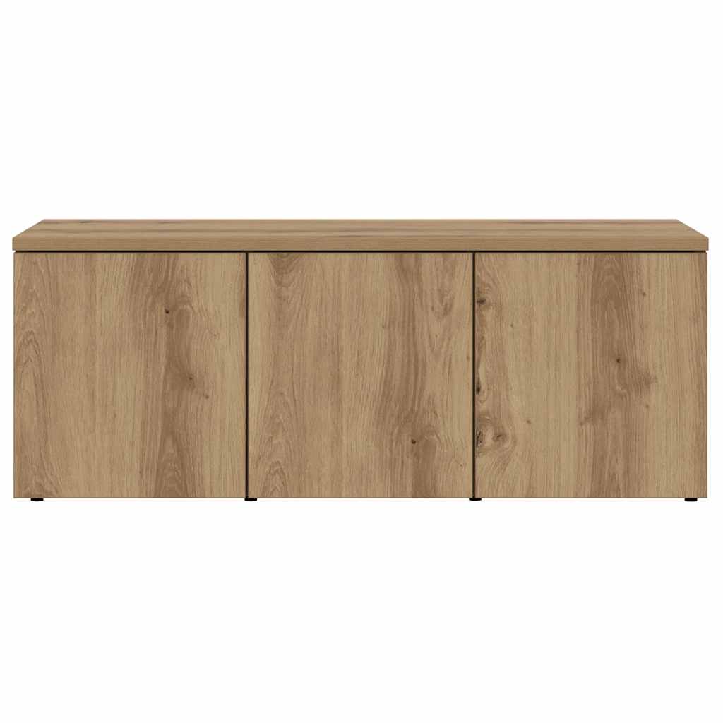 tv-bord 80x34x30 cm konstrueret træ kunsteg