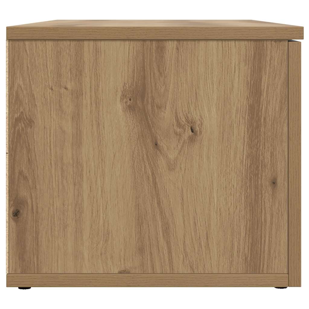 tv-bord 80x34x30 cm konstrueret træ kunsteg