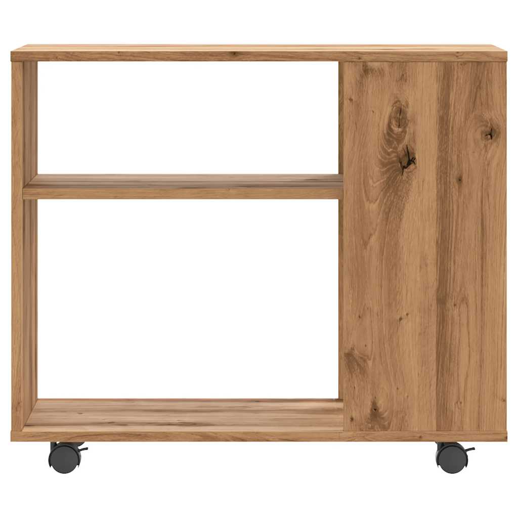 sidebord 70x35x60,5 cm konstrueret træ kunsteg