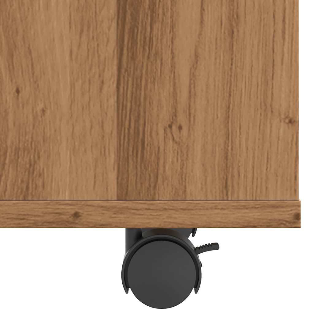sidebord 70x35x60,5 cm konstrueret træ kunsteg