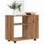 sidebord 70x35x60,5 cm konstrueret træ kunsteg