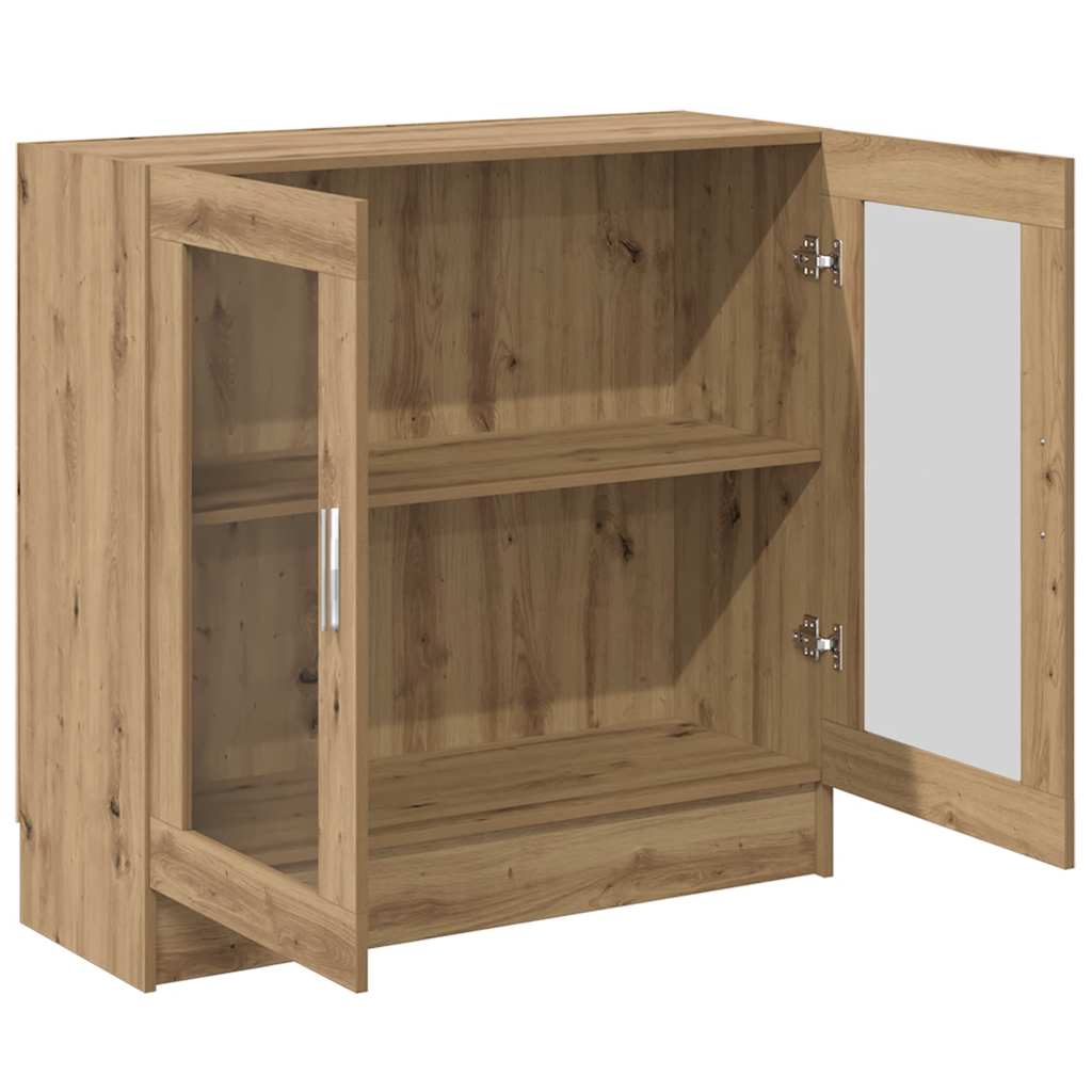 bogskab 82,5x30,5x80 cm konstrueret træ kunsteg