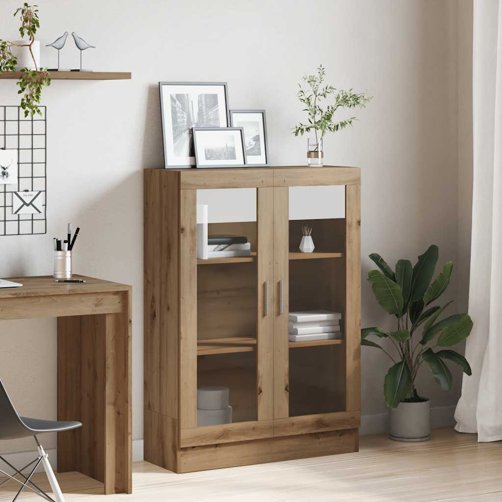 bogskab 82,5x30,5x115 cm konstrueret træ kunsteg