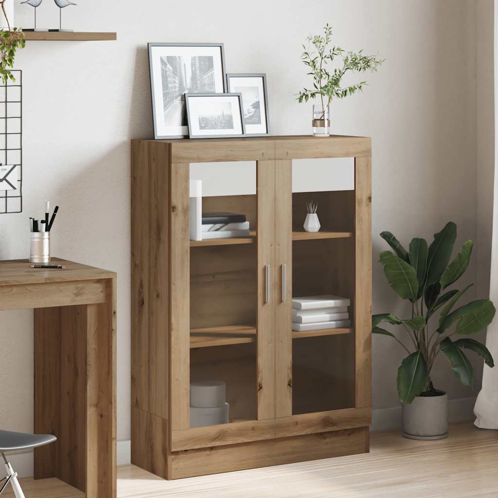 bogskab 82,5x30,5x115 cm konstrueret træ kunsteg