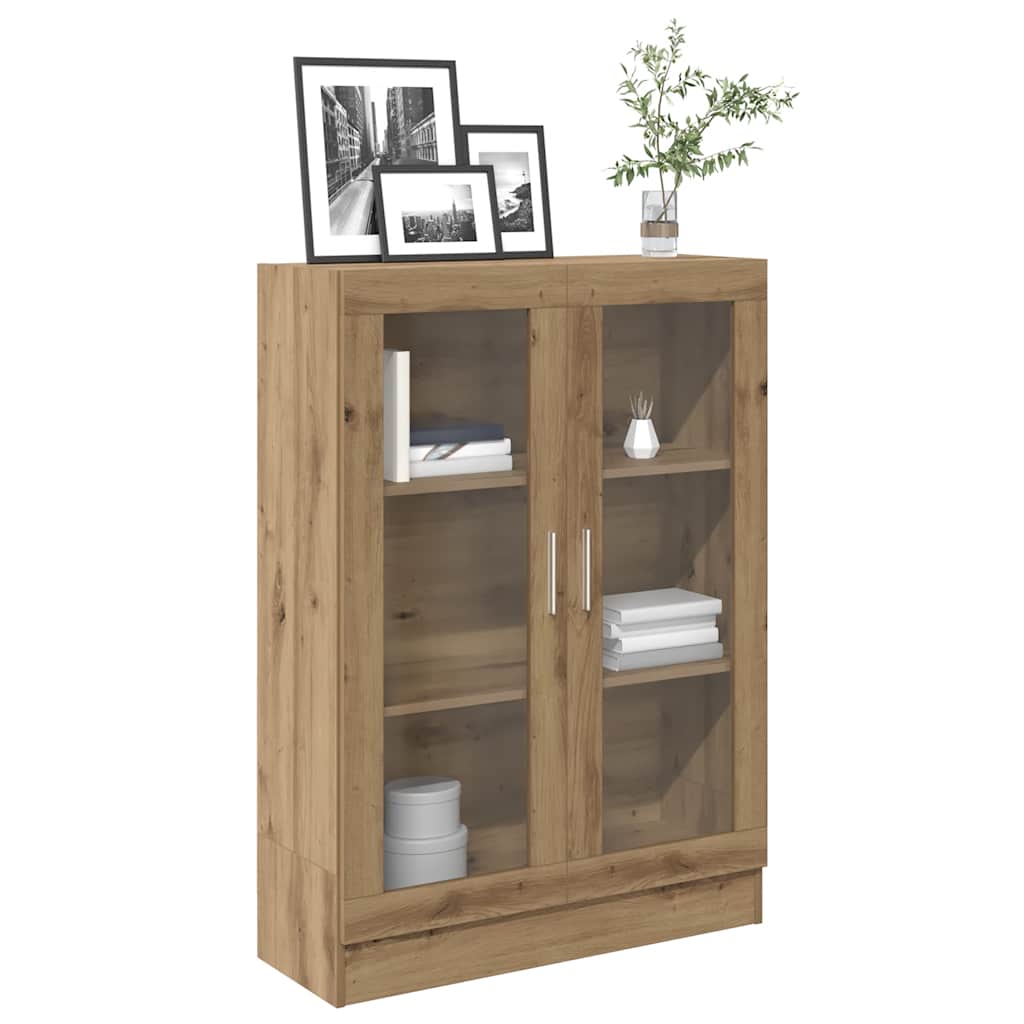 bogskab 82,5x30,5x115 cm konstrueret træ kunsteg