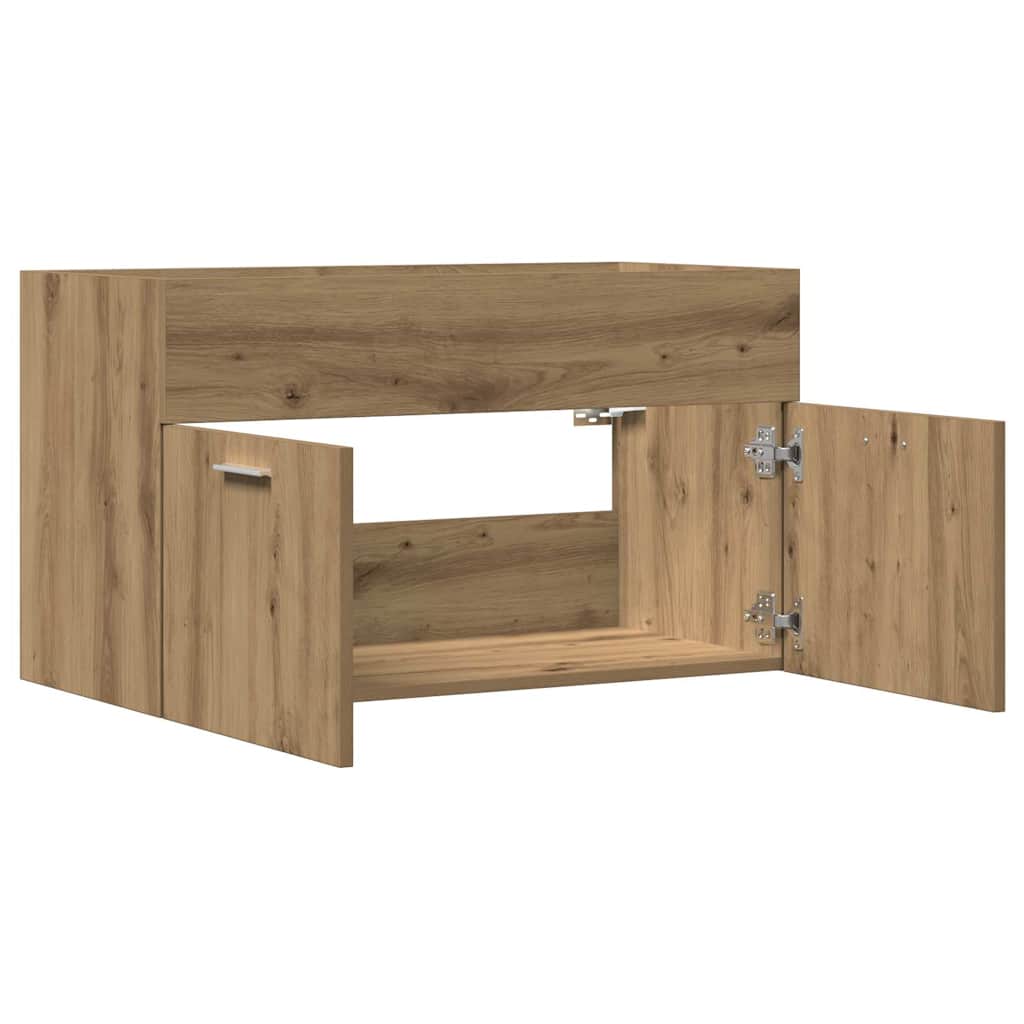 underskab til håndvask 90x38,5x46 cm konstrueret træ kunsteg