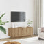 tv-bord 100x35x40 cm konstrueret træ kunsteg