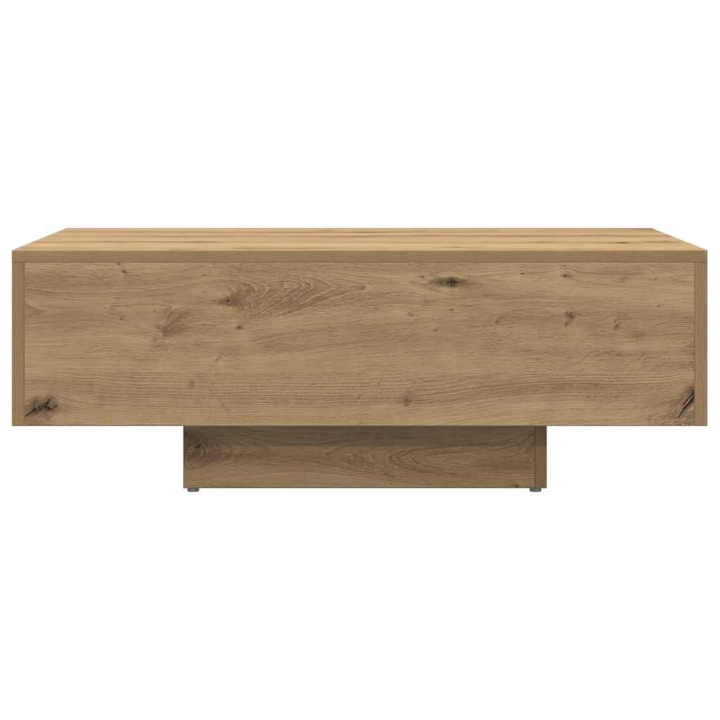 sofabord 85x55x31 cm konstrueret træ kunsteg