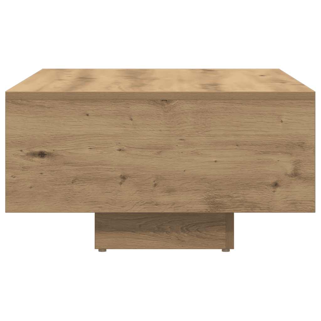 sofabord 85x55x31 cm konstrueret træ kunsteg