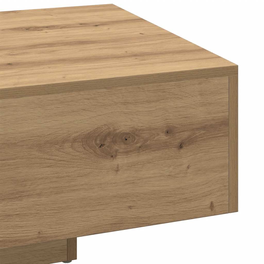 sofabord 85x55x31 cm konstrueret træ kunsteg