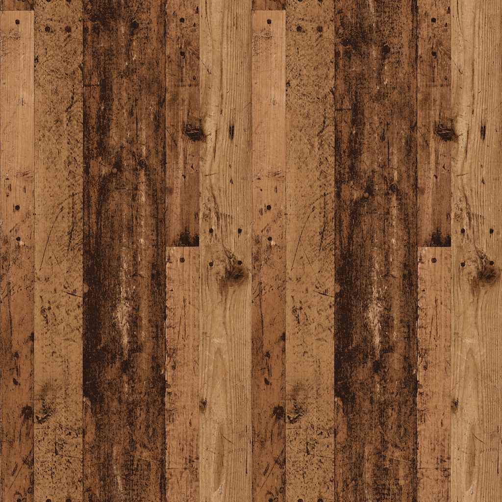 sofabord 100x49,5x31 cm konstrueret træ antikt træ