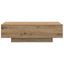 sofabord 100x49,5x31 cm konstrueret træ kunsteg