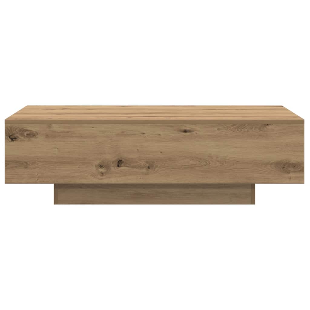 sofabord 100x49,5x31 cm konstrueret træ kunsteg