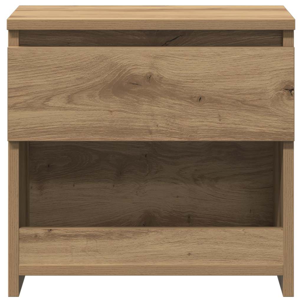 sengeborde 2 stk. 40x30x39 cm konstrueret træ kunsteg