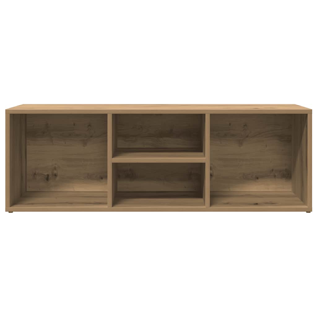skobænk 102x35x35 cm konstrueret træ kunsteg