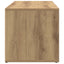 skobænk 102x35x35 cm konstrueret træ kunsteg