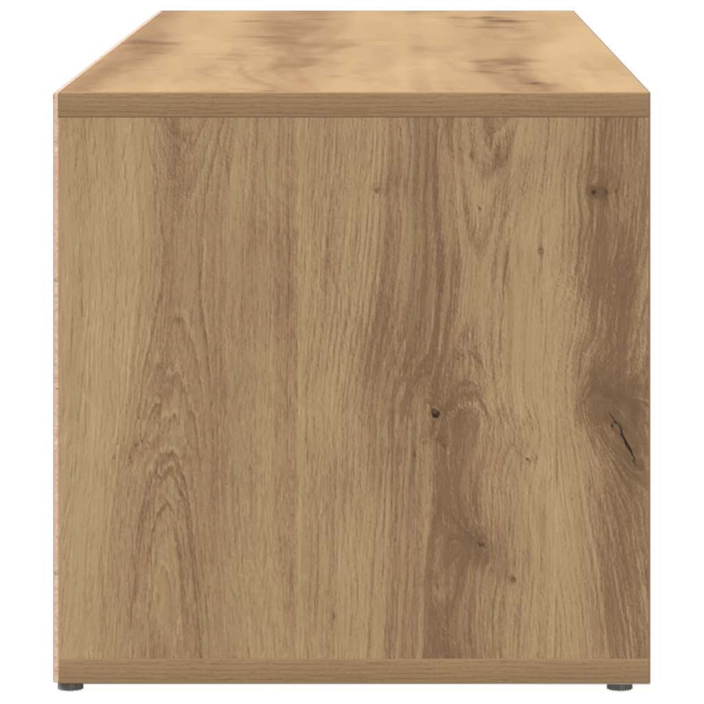 skobænk 102x35x35 cm konstrueret træ kunsteg
