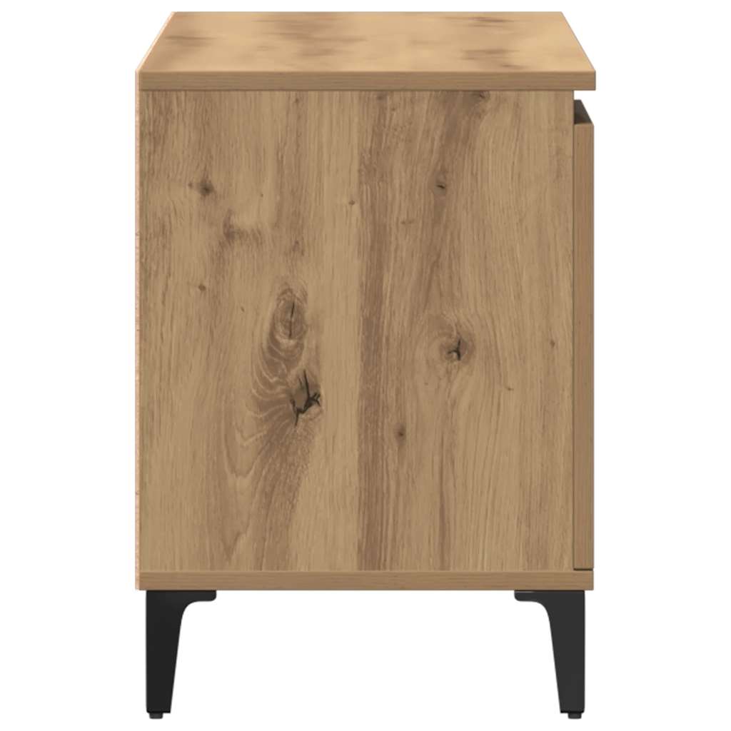 tv-bord 102x35x50 cm konstrueret træ kunsteg