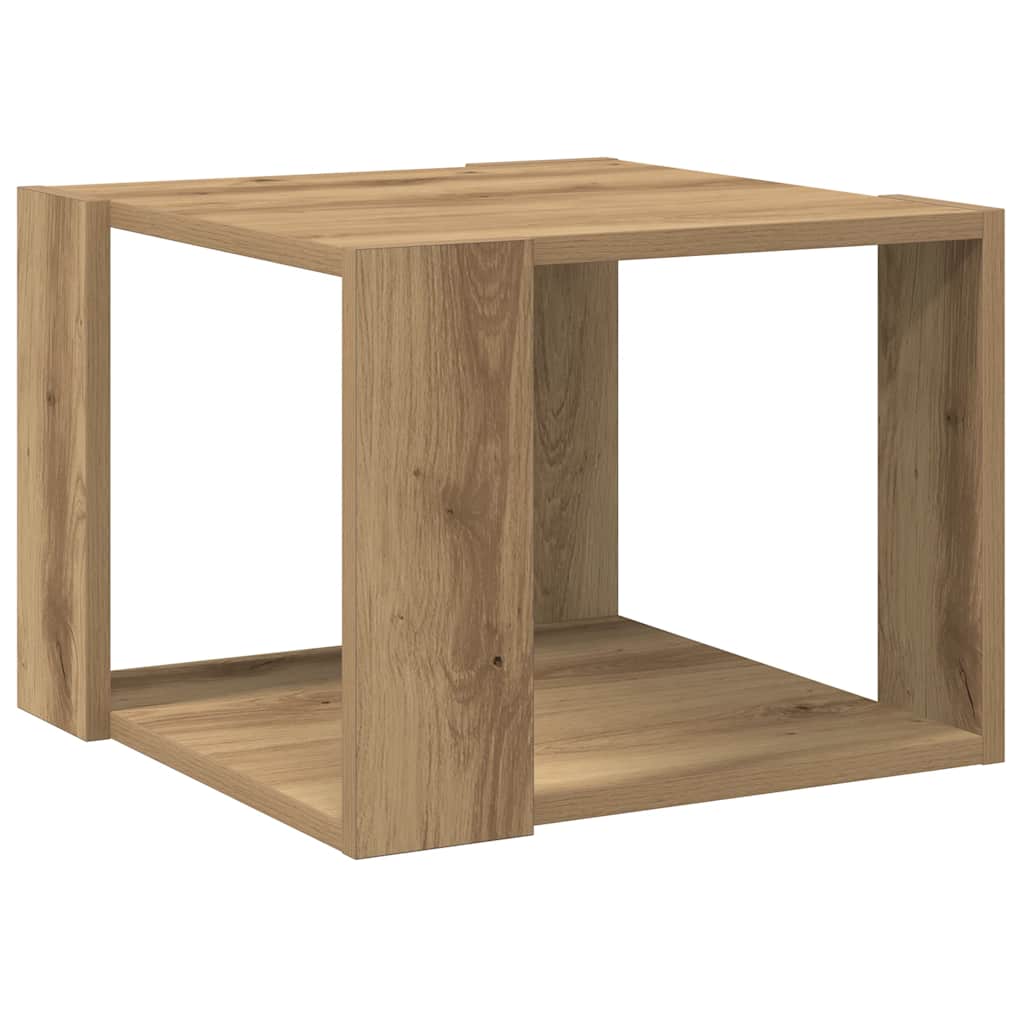 sofabord 40x40x30 cm konstrueret træ kunsteg