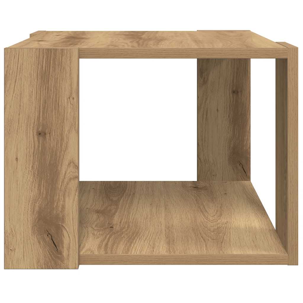 sofabord 40x40x30 cm konstrueret træ kunsteg