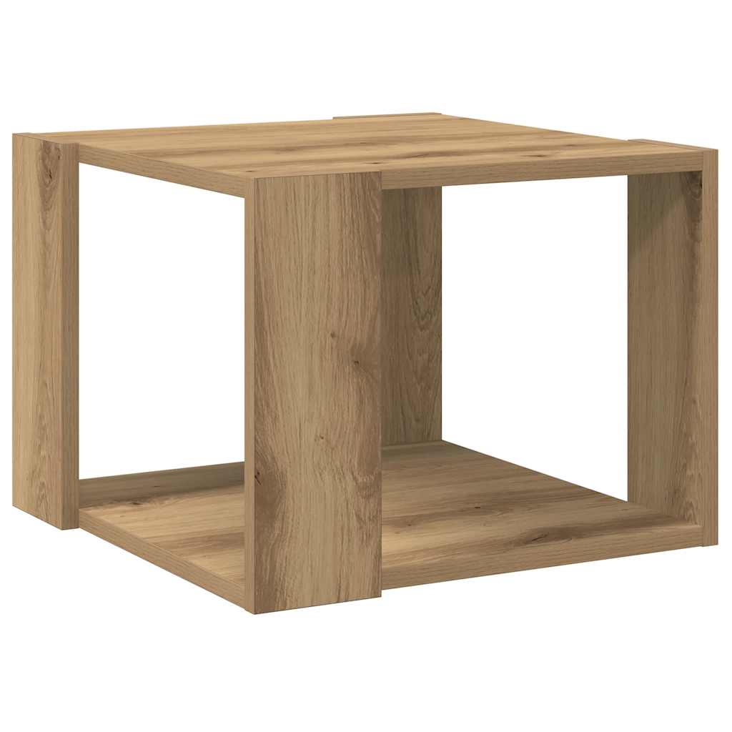 sofabord 40x40x30 cm konstrueret træ kunsteg