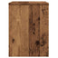 sengebord 40x30x40 cm konstrueret træ gammelt trælook