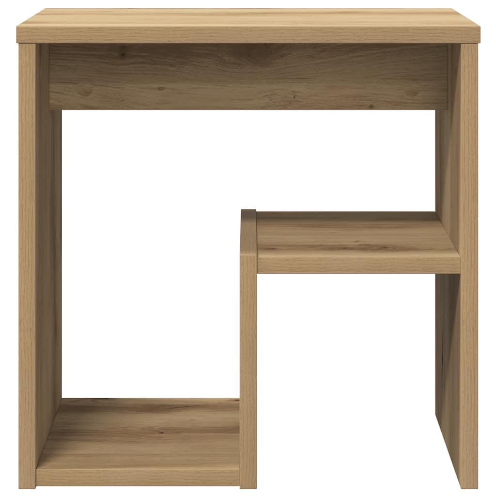 sengebord 40x30x40 cm konstrueret træ kunsteg