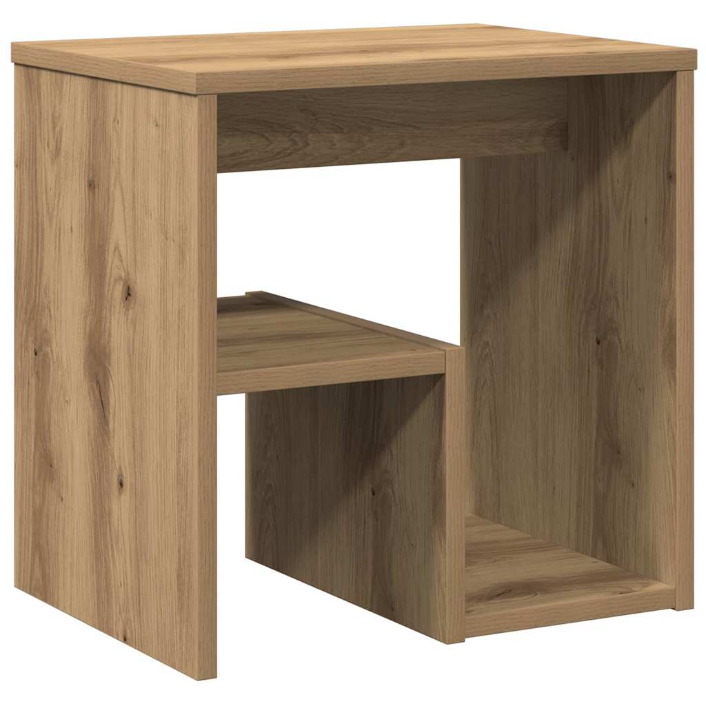 sengebord 40x30x40 cm konstrueret træ kunsteg