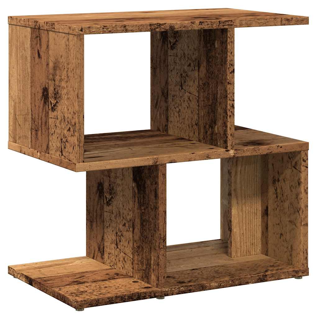 sengeskab 50x30x51,5 cm konstrueret træ antikt træ