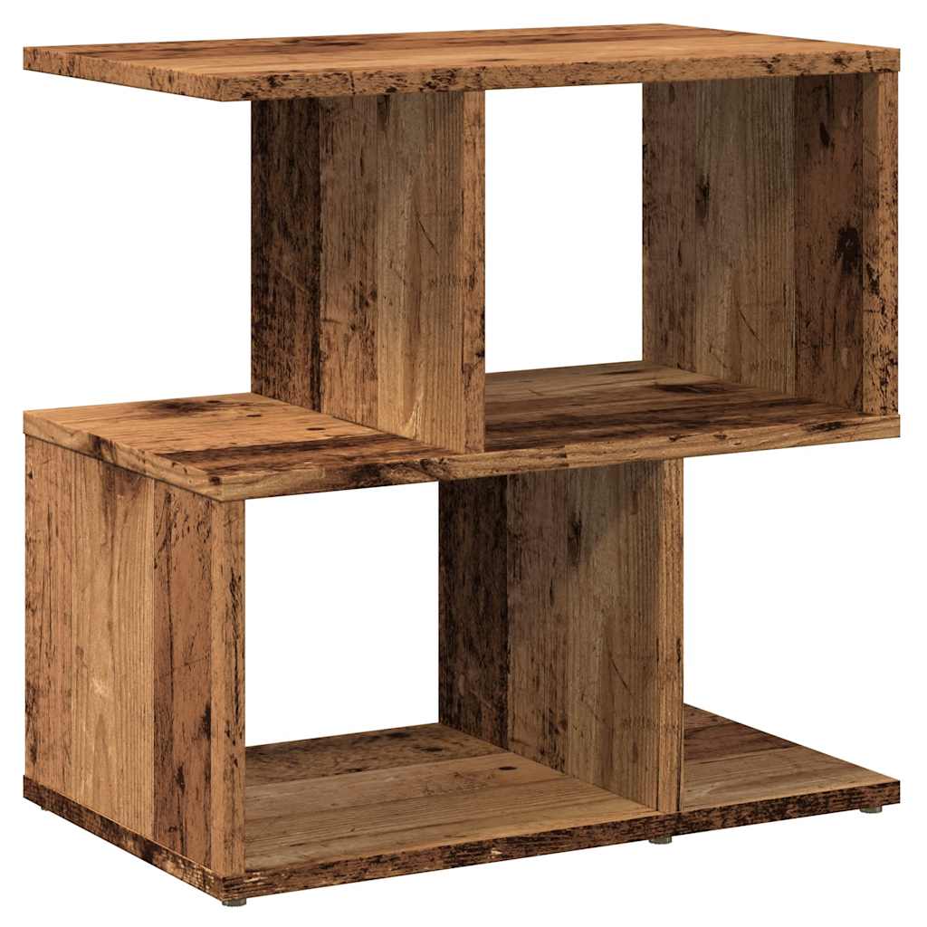 sengeskab 50x30x51,5 cm konstrueret træ antikt træ