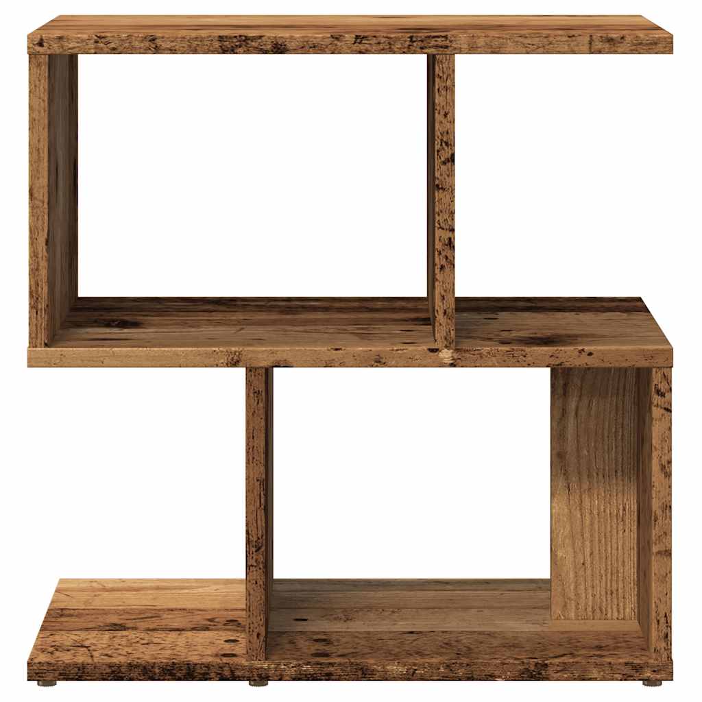 sengeskabe 2 stk. 50x30x51,5 cm konstrueret træ antikt træ