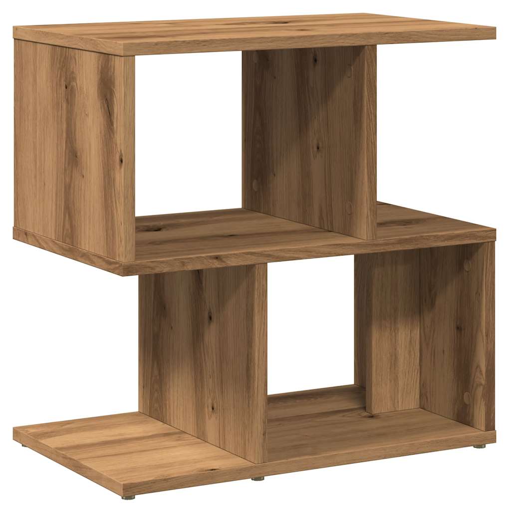 sengebord 50x30x51,5 cm konstrueret træ kunsteg