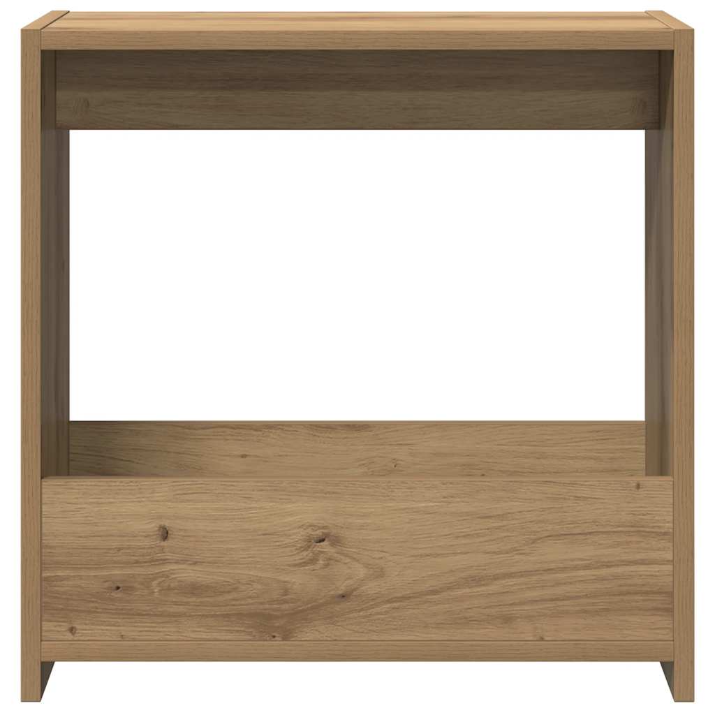 sidebord 50x26x50 cm konstrueret træ kunsteg