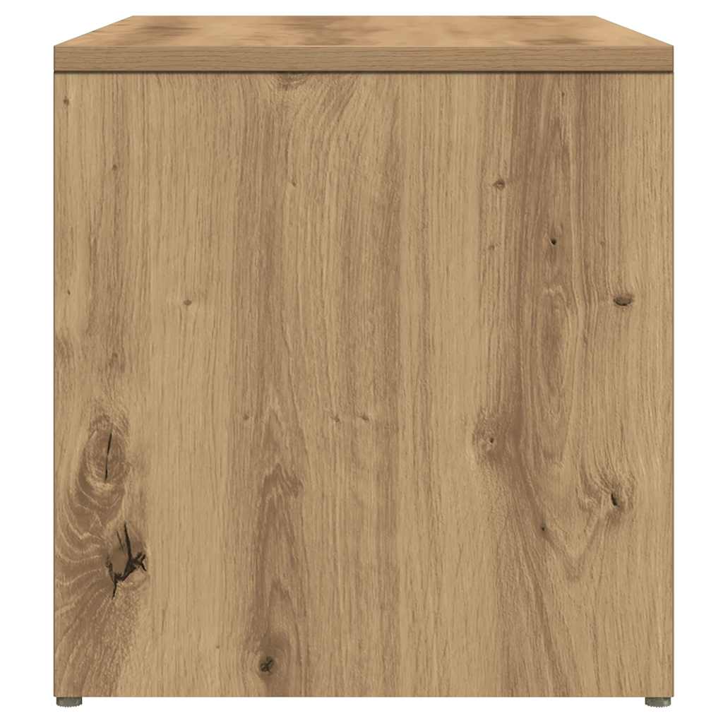 sidebord 59x36x38 cm konstrueret træ kunsteg