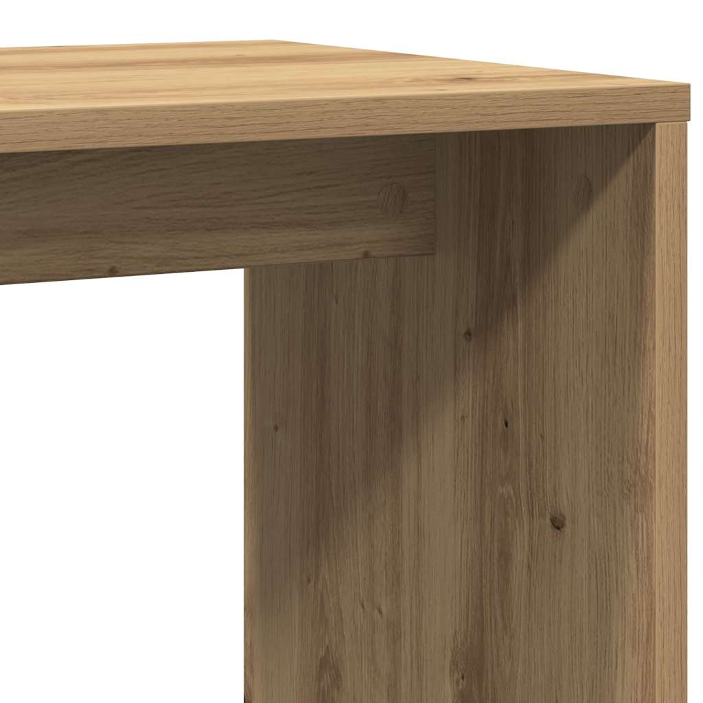 sidebord 59x36x38 cm konstrueret træ kunsteg